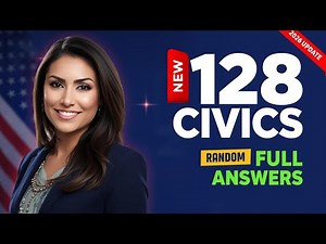 USCIS 128 Civics Questions and SIMPLE Answers | 2025 Civics Test US Citizenship #n400 #uscis