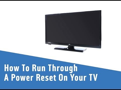 How To Run Through A Power Reset On Your TV