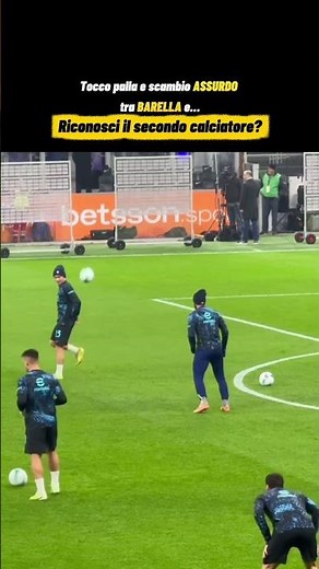 Inter con un nuovo inno… riscaldamento alla Messi e Neymar! #calcio #inter #SerieA