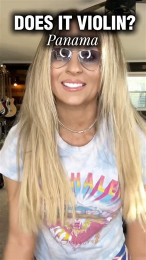 ⚡ Episode 8 – Does It Violin? One of Van Halen’s most electrifying tracks — “Panama.” I took on Eddie Van Halen’s legendary solo on my 7-string electric violin… and yes, I even pulled off a little David Lee Roth–style flip at the end 🤸‍♀️😎 Every sound you hear came straight from our studio — violin, guitar, bass, and all. 🎶 Watch more episodes in my Does It Violin? playlist — right here on Facebook. #DoesItViolin #VanHalen #EddieVanHalen #Panama #RockViolin #ElectricViolin #NinaDiGregorio #Da