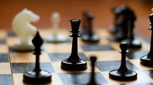 Chessboard and chess pieces