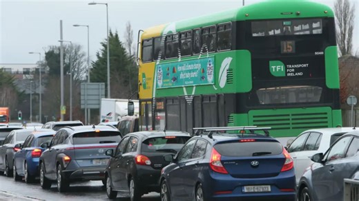 Traffic chaos after crash on busy Irish road as drivers face M50 motorway delays