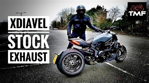 Ducati XDiavel - stock exhaust sound