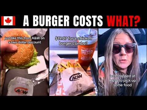A&W Canada's FAST FOOD SCAM $20 is OUTRAGEOUS!