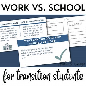Work vs. School for Transition Students