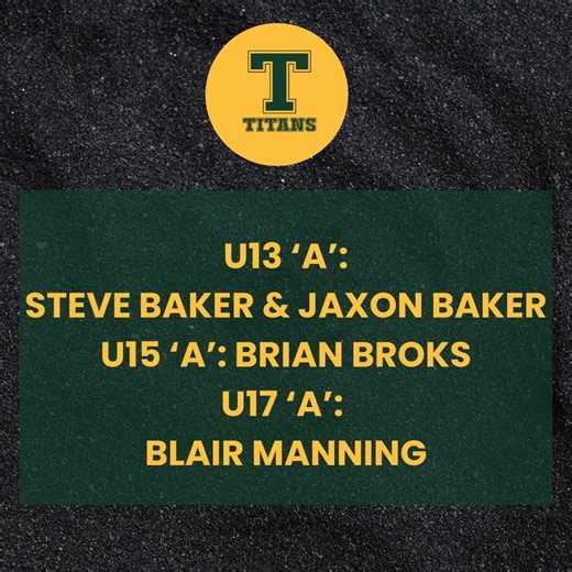 Sherwood Park Titans on Instagram: "🚨Introducing the head coaches of our U13, U15, and U17 'A' teams for the 2026 season!🚨 Our U13 'A' team will be led by co-head coaches Steve and Jaxon Baker. Steve brings over 35 years of lacrosse experience at the minor, junior, senior, and majors levels in Alberta and Ontario to the table, while Jaxon, a Titans alumni, has spent three seasons as a coach with our 'A' teams. At the U15 level, Brian Broks will be the head coach of the Titans 'A' team. Brian h