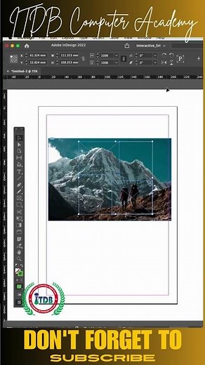 Clipping mask in InDesign #tutorial #adobesoftware #adobedesign #adobeIndesign #graphicdesign