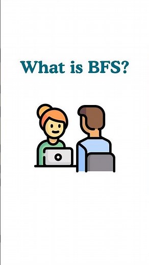 What Is BFS? (Breadth First Search) Explained in 30 Seconds | DSA
