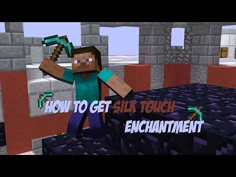MineCraft:How To Get Silk Touch Enchantment.