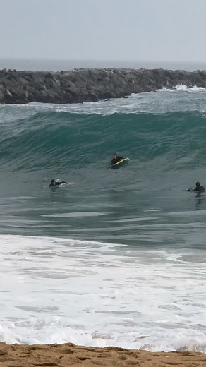 #boogieboard #bodyboarding #wedge #buildaboogie #boogie50 #newport @yuccafins 📹 @spongeollie | Chad Stickney