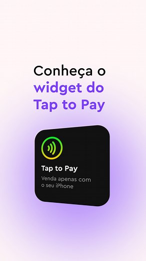 Se você já usa o Tap to Pay no iPhone, vai amar essa novidade: agora com o widget da InfinitePay, em poucos cliques na sua tela inicial você já pode fazer uma venda. Inovação, agilidade e muito lucro. Já adiciona aí e posta nos stories marcando a gente! | InfinitePay
