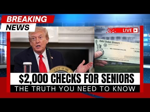 White House Approves $2,000 Checks Late Night Shift Prioritizes Low Income Seniors