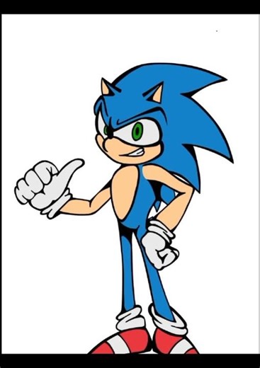 🖌️ Arte Digital do Sonic Passo a Passo | Parte 2 – Detalhes, Traço e Estilo