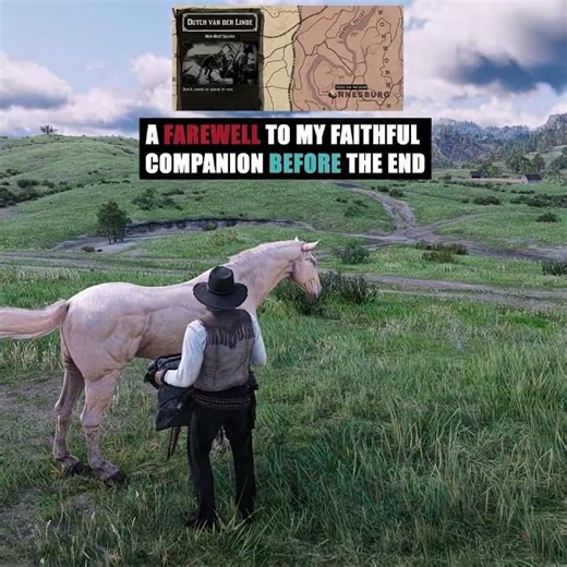 A Farewell to my faithful companion😞 #rdr2 #reddeadredemption