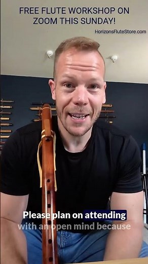 Join Us For A Free Native Flute Workshop! All Welcome!