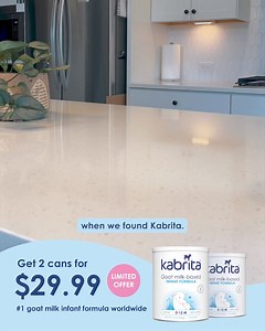 4.8K views · 171 reactions | A naturally gentle, easy to digest formula modeled after breast milk for babies aged 0-12 months. | Kabrita USA | Facebook