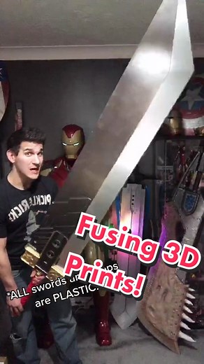 How to Fuse 3D Prints for Cosplay Props and Costumes