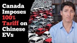 Canada Slaps 100% Tariff on Chinese EVs, 25% on Steel and Aluminum... Speaking at the Liberal cabinet retreat in Halifax, Prime Minister Trudeau justified the move on the grounds of protecting Canada’s own heavily-subsidized EV industry — to the tune of $50 billion — and some 250,000 jobs through the supply chain...READ MORE: https://x.com/WSOnlineNews/status/1828095592532230159 | Western Standard | Facebook
