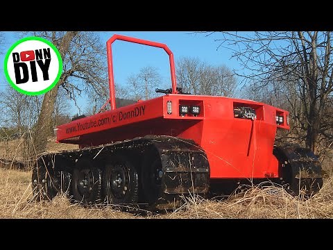 IT'S FINISHED! - Tracked Amphibious Vehicle Build Ep. 25