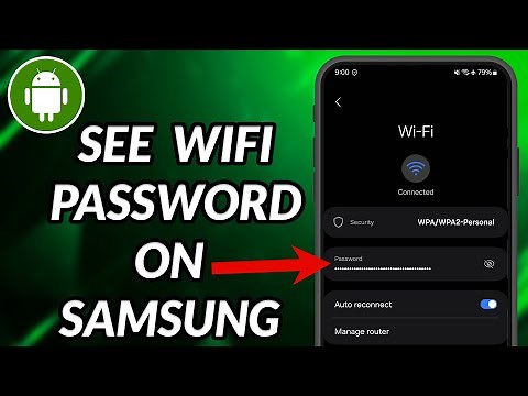 How To See WIFI Password On Samsung Galaxy