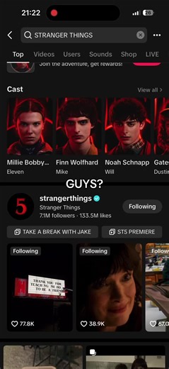 why does this happen when you comment “fake ending” and ONLY that..? ONLY on the Stranger things account? Either the duffers are the best or worst writers to exist 😭✌️ #strangerthings #strangerthings5 #fakeending #conformitygate #netflix