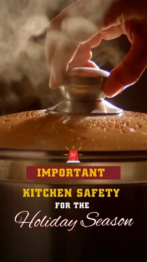 #tiptuesday‼️ HOLIDAY COOKING SAFETY 🔥 The kitchen is the heart of holiday celebrations but it's also where most home fires start. Keep your loved ones safe this season with these essential tips: ⚠️ NEVER pour water on a grease fire! Water will cause the flames to spread rapidly and can lead to serious burns.🔥 Keep these items within reach while cooking: - Long oven mitts to protect your hands and arm - A pan cover to smother small grease fires - Baking soda to extinguish flames - A fire extin