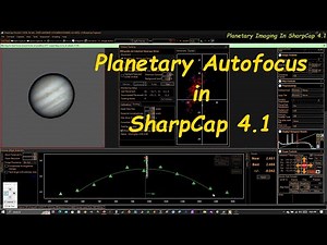 Planetary Autofocus in SharpCap 4.1