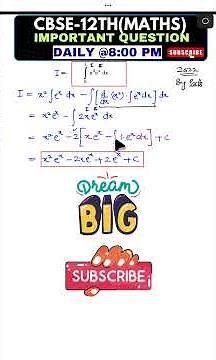 integration | definition integration tricks | integration 12th math | CBSE integration pyq