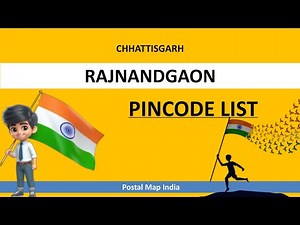 Rajnandgaon District Pincode List || CHHATTISGARH Zip Codes
