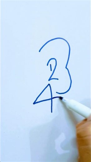 draw women drawing with 1 to 10 number #women #123 #numberdrawing #viral #shortvideo