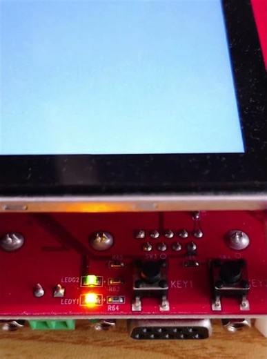 N9H31 GPIO Output LED blink demonstration.