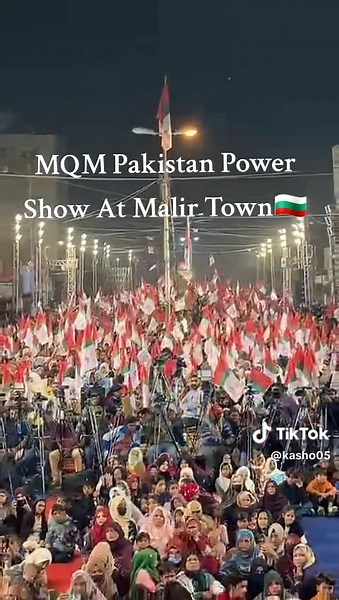 MQM Pakistan Power Show Insights from Malir Town