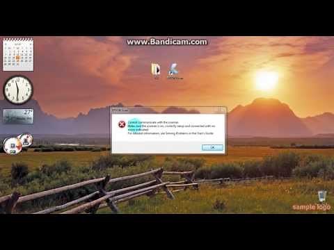 EPSON L210 Scanner "FIXED ERROR"