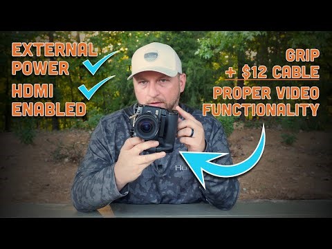 Olympus E-M1 Mark III (and Mark II): How to get external power and HDMI at the same time!