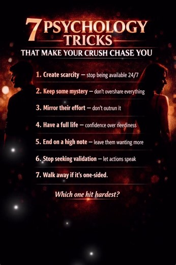 7 Psychology Tricks That Make Your Crush Chase You - Attraction Psychology