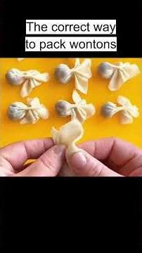 Correct Way to Pack food items