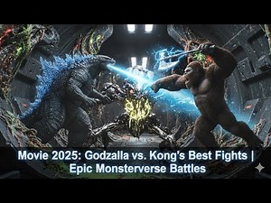 Movie 2025: Godzilla vs. Kong's Best Fights | Epic Monsterverse Battles