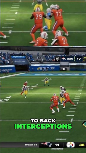Chargers Intercepted! Herbert's Frustrating Game #shorts