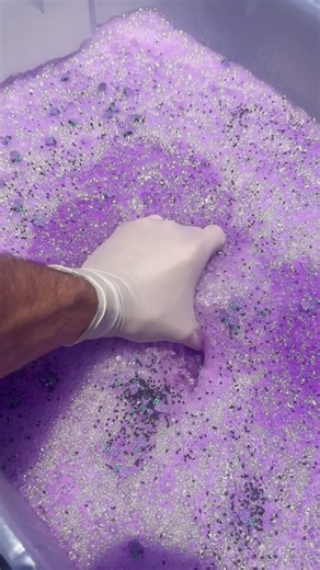 52K views · 173 reactions | What’s your favorite fruit? Blackberry Sugar coming at ya this Friday at 7pm EST:) I love this sugar bead series with fruit inspired scents and sprinkles! So simple but so fresh - #slime #satisfying #asmr #mixing #diy #tutorial #color | Slime Obsidian | Facebook