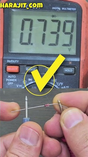 تست دیود زنر در ۳۰ ثانیه | Zener Diode Test with Multimeter