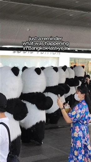 WHEN GIANT PANDAS TOOK OVER BANGKOK