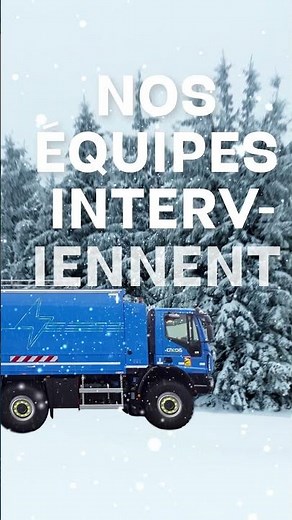 Neige : pourquoi il peut y avoir des coupures de courant ?