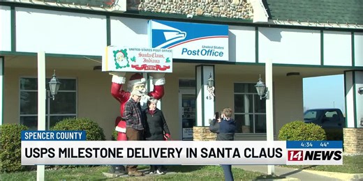 Santa Claus Post Office marks massive holiday mail milestone