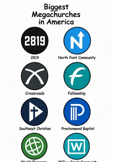 Every megachurch in America explained in 60 seconds - Northpoint Church #fyp #christiantiktok #jesus #bible #northpoint