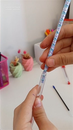 Design your own custom pen!🌟🎀#diy #art #ideas #tutorial #doityourself #idea #shorts #subscribe