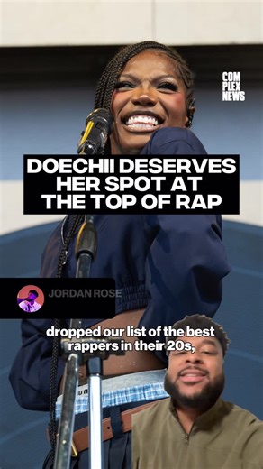 Complex Music on Instagram: "We ranked Doechii No. 2 on our 20 Best Rappers in Their 20s list, and she deserves it! @saint.roze breaks down the meteoric rise the Florida rapper has been on this past year, and why she’s earned her high ranking."