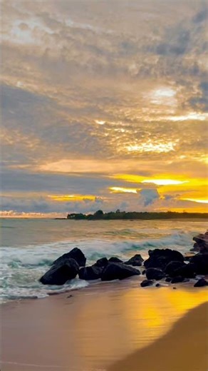 "Adopt the pace of nature — her secret is patience"🌊🍃 #nature #sea #sunset