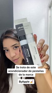 7.4K reactions · 758 shares | ¡Tratamiento para Pestañas Oh My Lash❤️️! Tratamiento acondicionador de pestañas para día y noche, fortalece las fibras naturales, reconstituyendo de forma natural la estructura de las pestañas desde la raíz hasta las puntas | By apple cosmetics | Facebook