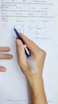 Grade 5 Math - Mid-Term Review - Surface Area of ​​a Cube #maths #mathteacher