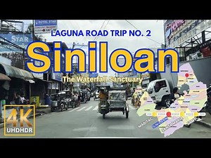 Laguna Road Trip No. 2 SINILOAN | The Waterfall Sanctuary | CALABARZON | Philippines | 4K